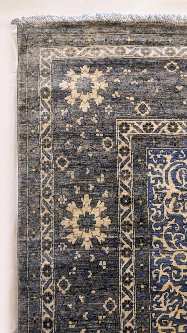 Embeyn Ziegler Silk Wash Rug - Size: 9.1 x 7.9