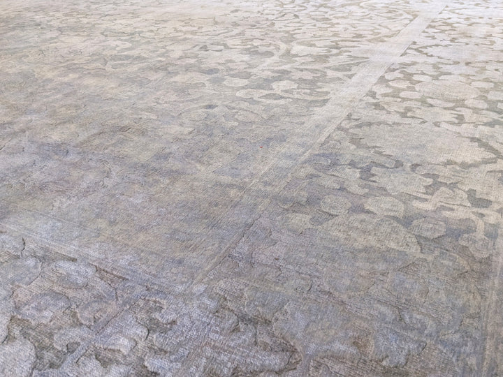 Oriental Silk Wash Chobi Rug - Size: 9.11 x 8.1