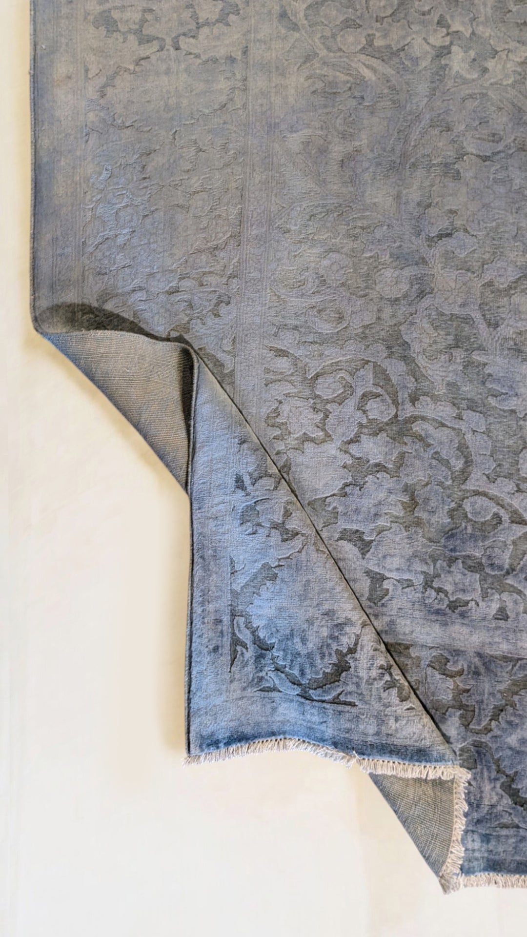 Oriental Silk Wash Chobi Rug - Size: 9.11 x 8.1