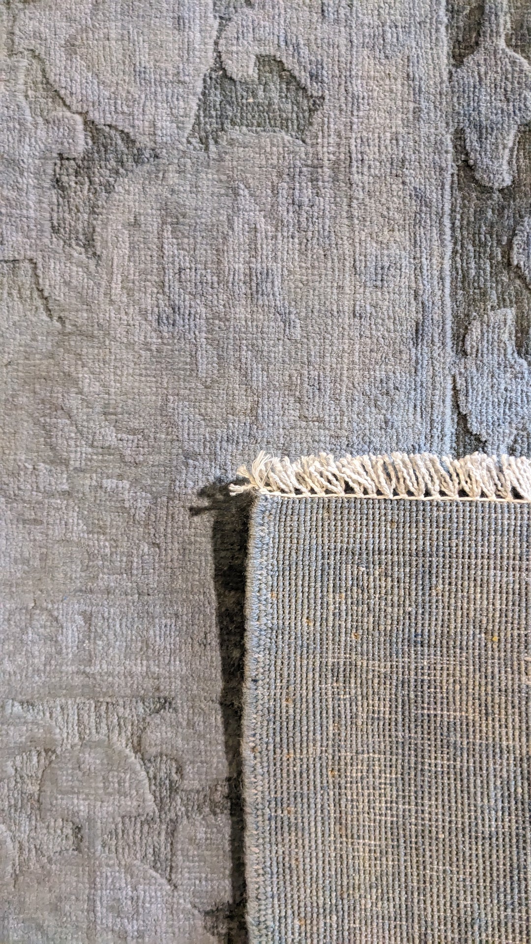 Oriental Silk Wash Chobi Rug - Size: 9.11 x 8.1