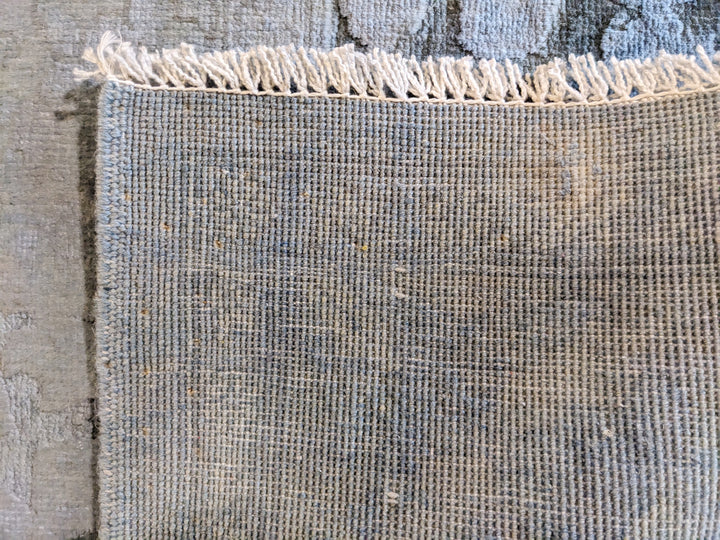 Oriental Silk Wash Chobi Rug - Size: 9.11 x 8.1