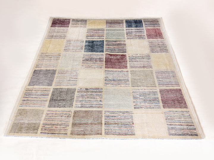 Moroccan Modern Rug - Size: 9.9 x 8.5