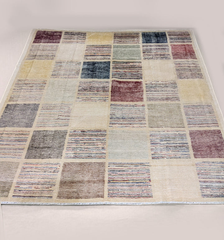 Moroccan Modern Rug - Size: 9.9 x 8.5