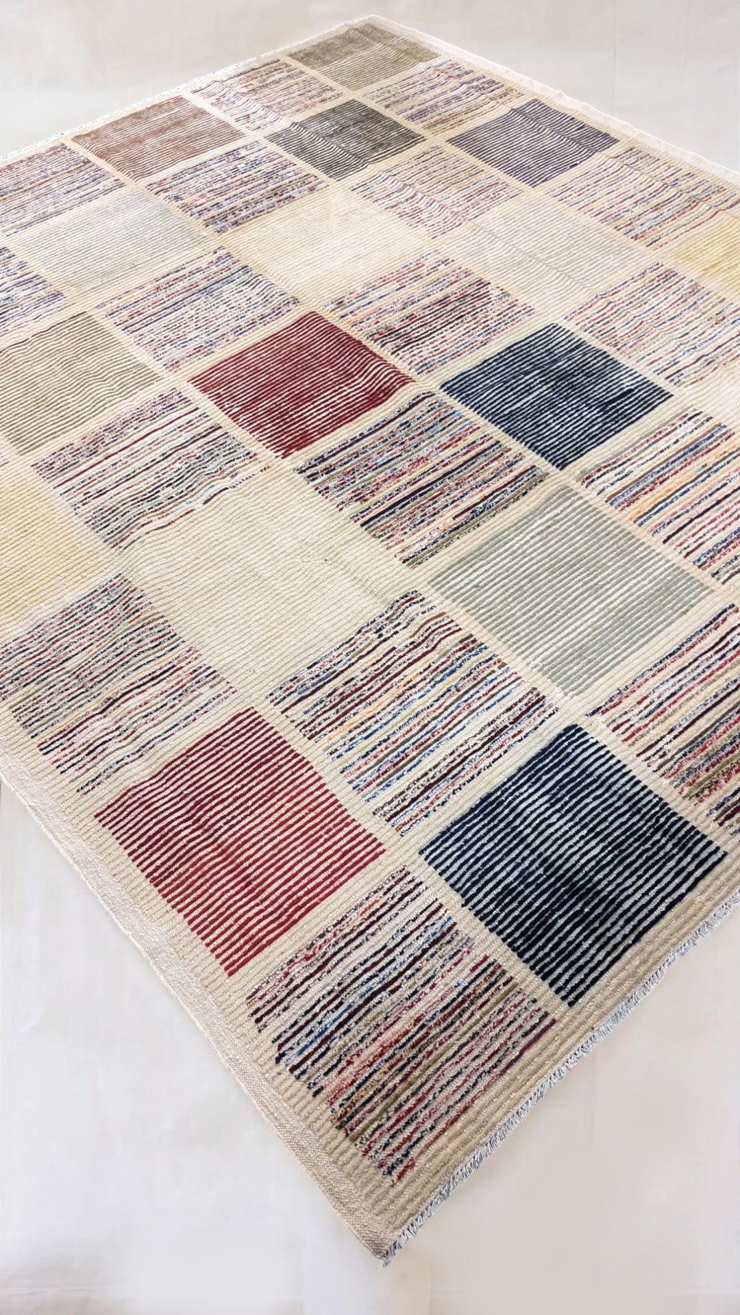 Moroccan Modern Rug - Size: 9.9 x 8.5