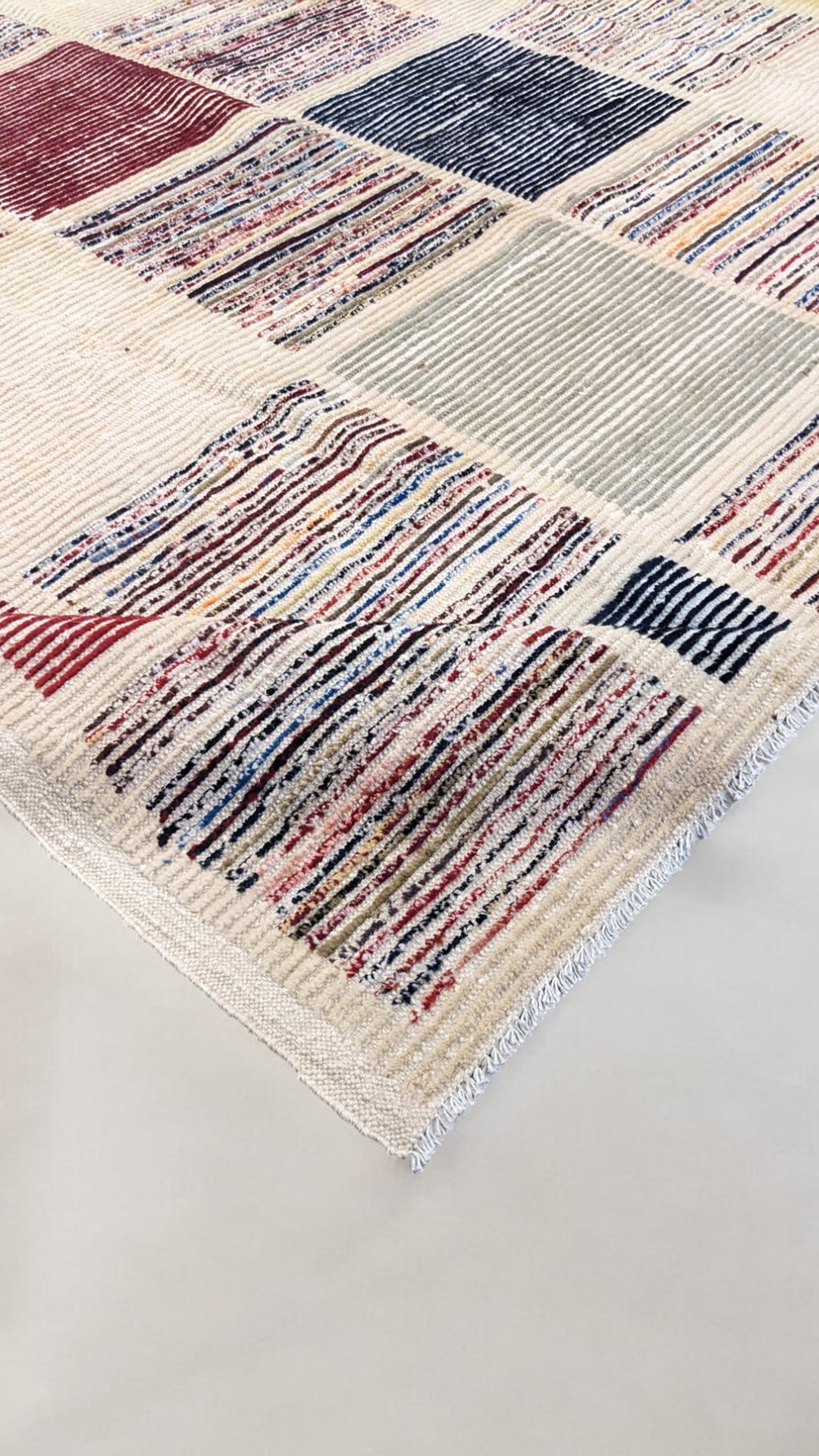 Moroccan Modern Rug - Size: 9.9 x 8.5