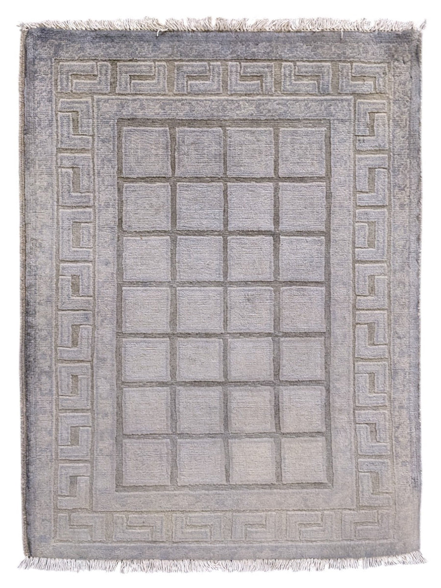Oriental Silk Wash Chobi Rug - Size: 2.11 x 2.1