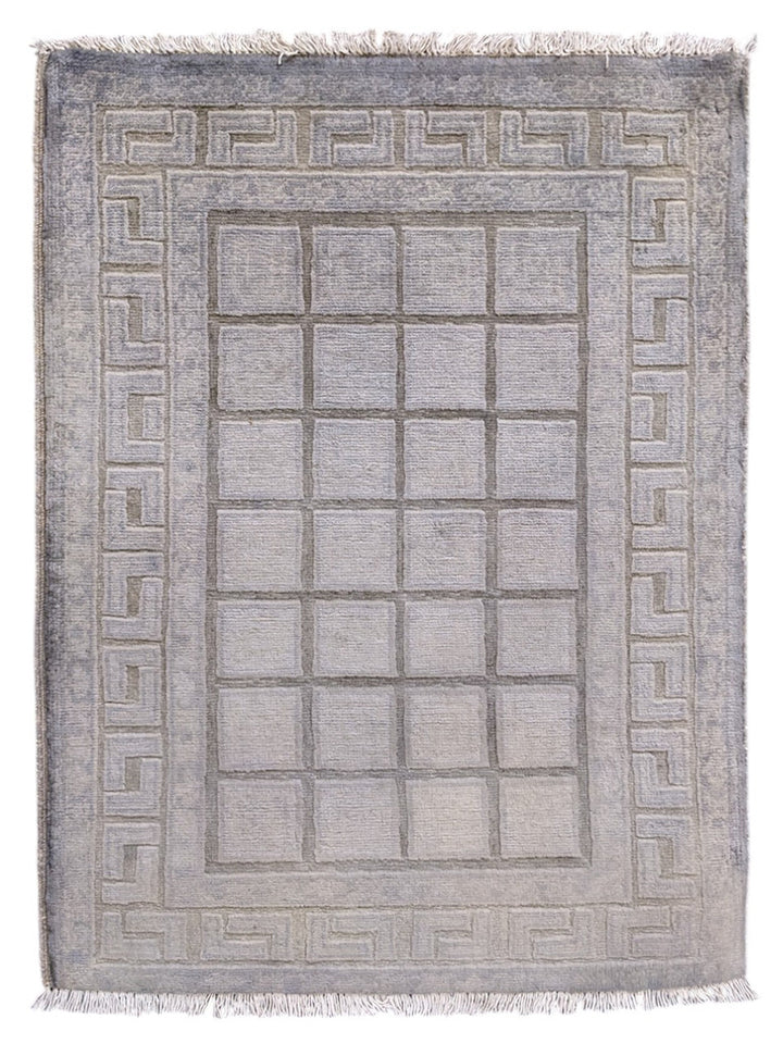 Oriental Silk Wash Chobi Rug - Size: 2.11 x 2.1