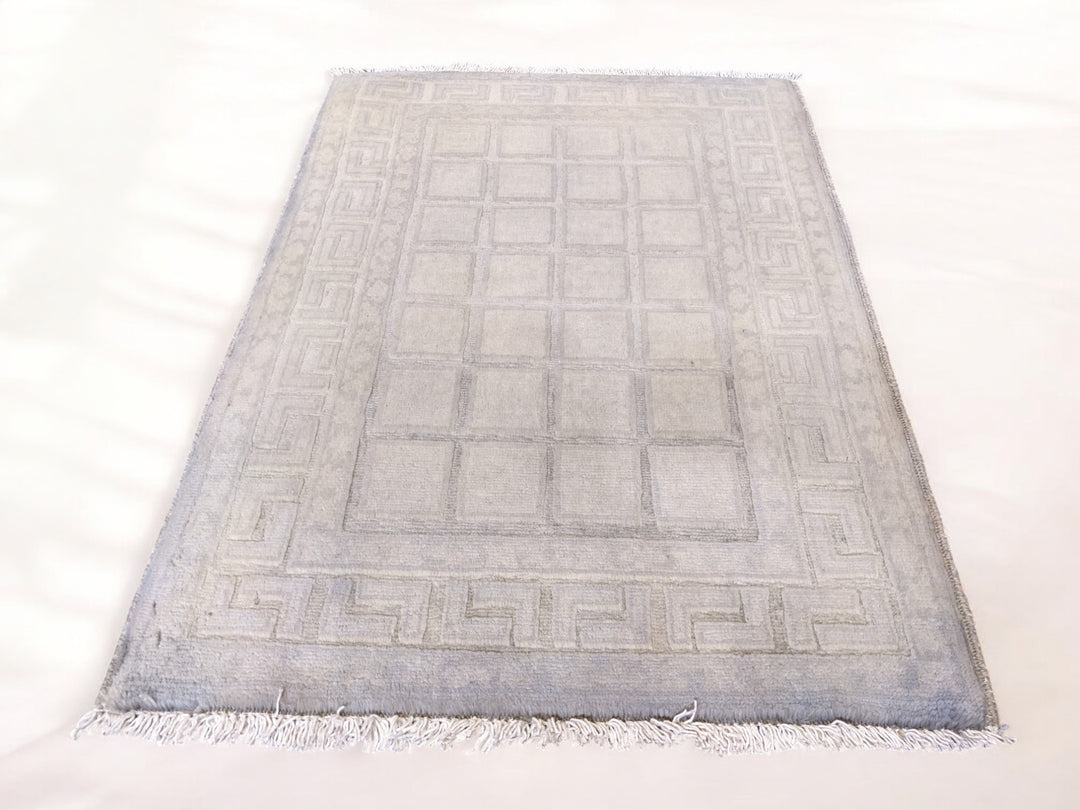 Oriental Silk Wash Chobi Rug - Size: 2.11 x 2.1