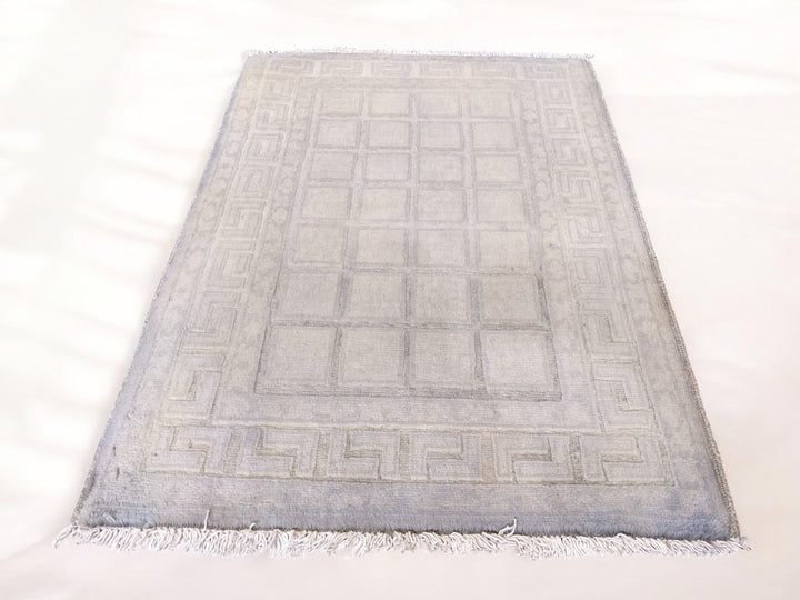 Oriental Silk Wash Chobi Rug - Size: 2.11 x 2.1