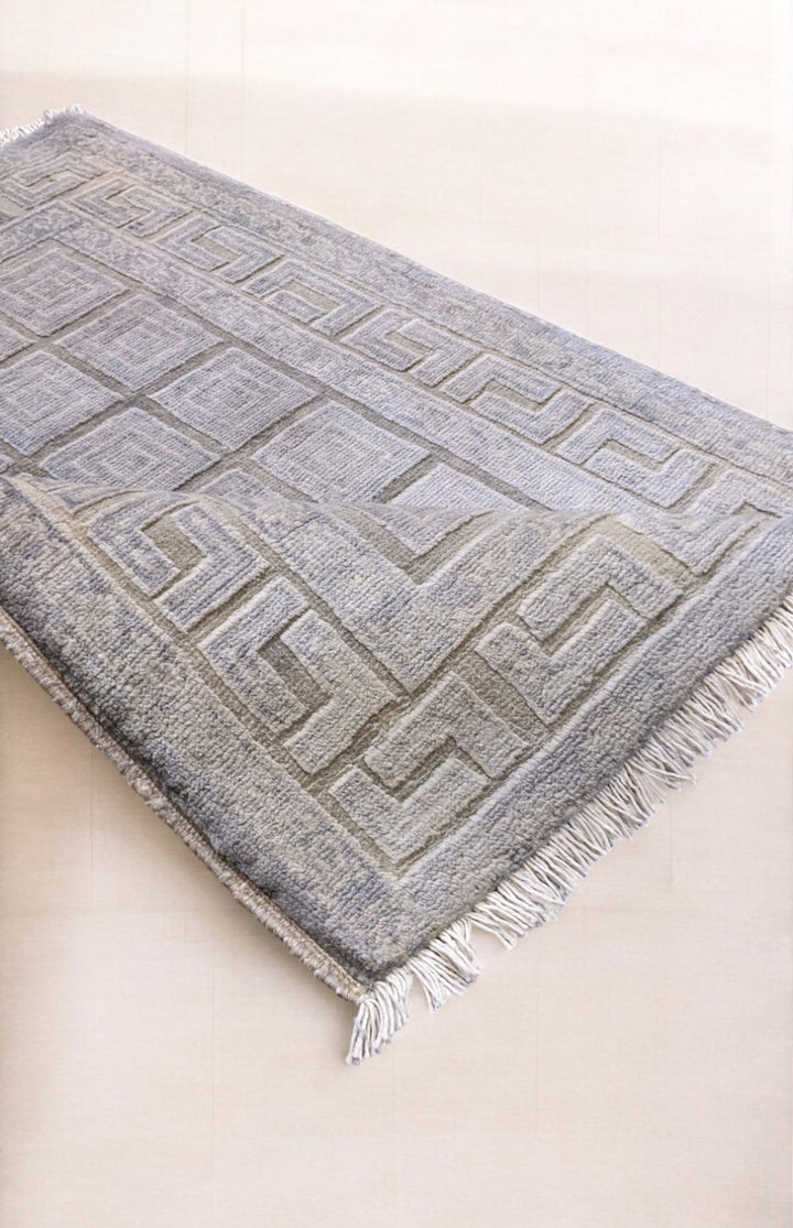 Oriental Silk Wash Chobi Rug - Size: 2.11 x 2.1