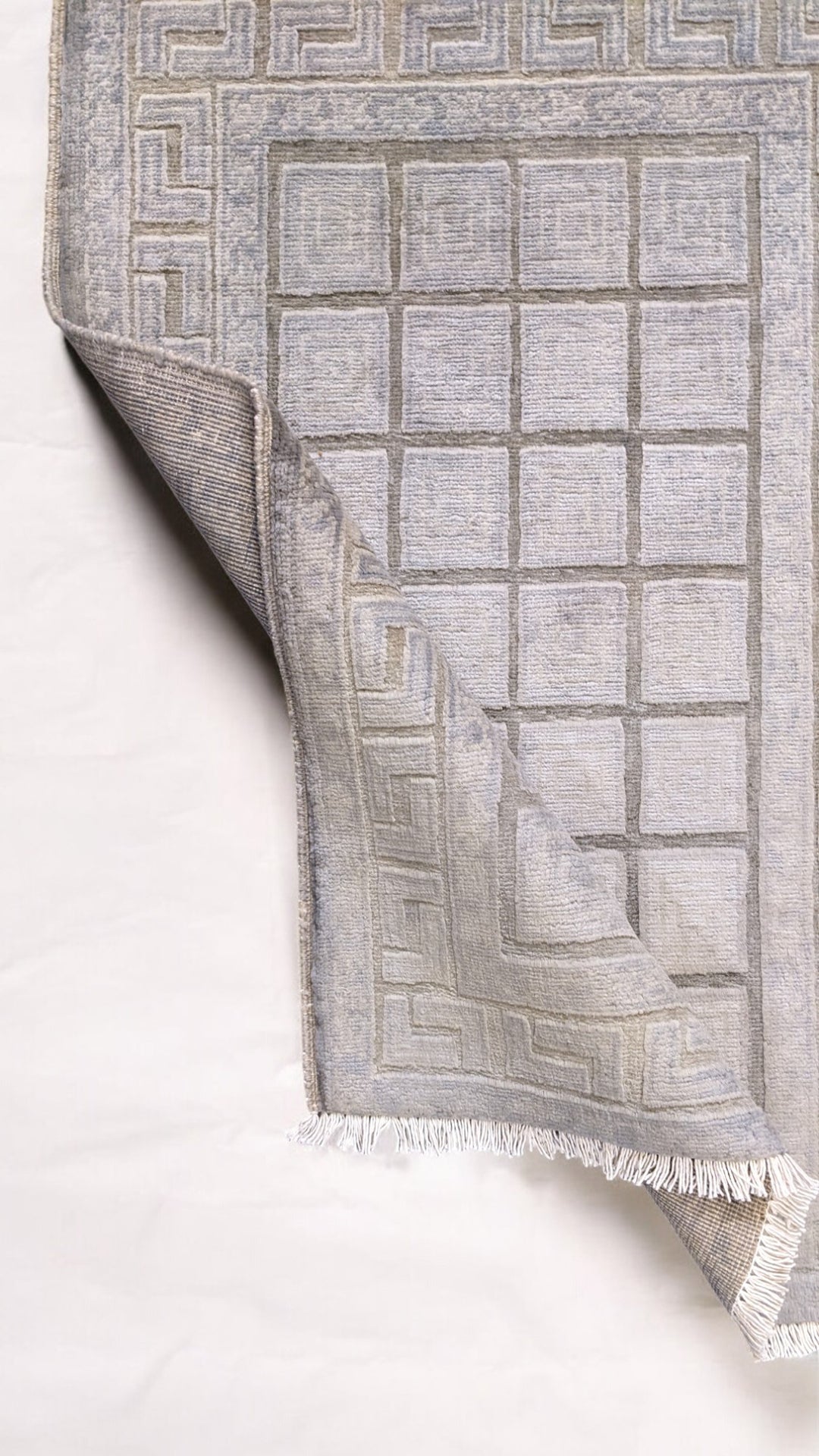 Oriental Silk Wash Chobi Rug - Size: 2.11 x 2.1