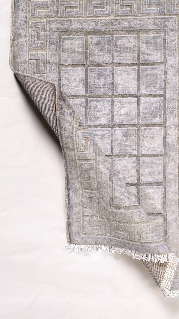 Oriental Silk Wash Chobi Rug - Size: 2.11 x 2.1