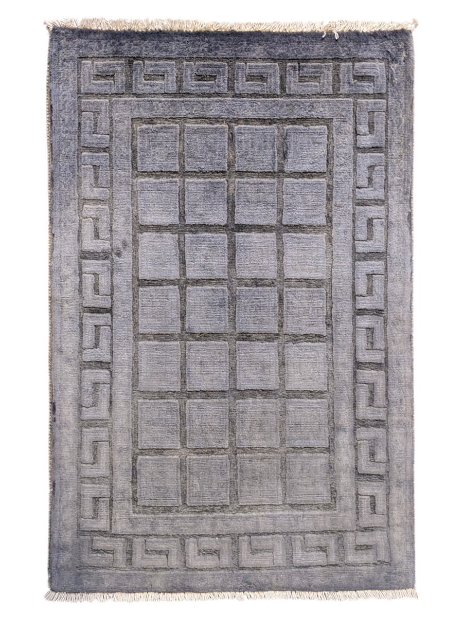 Oriental Silk Wash Chobi Rug - Size: 3 x 2