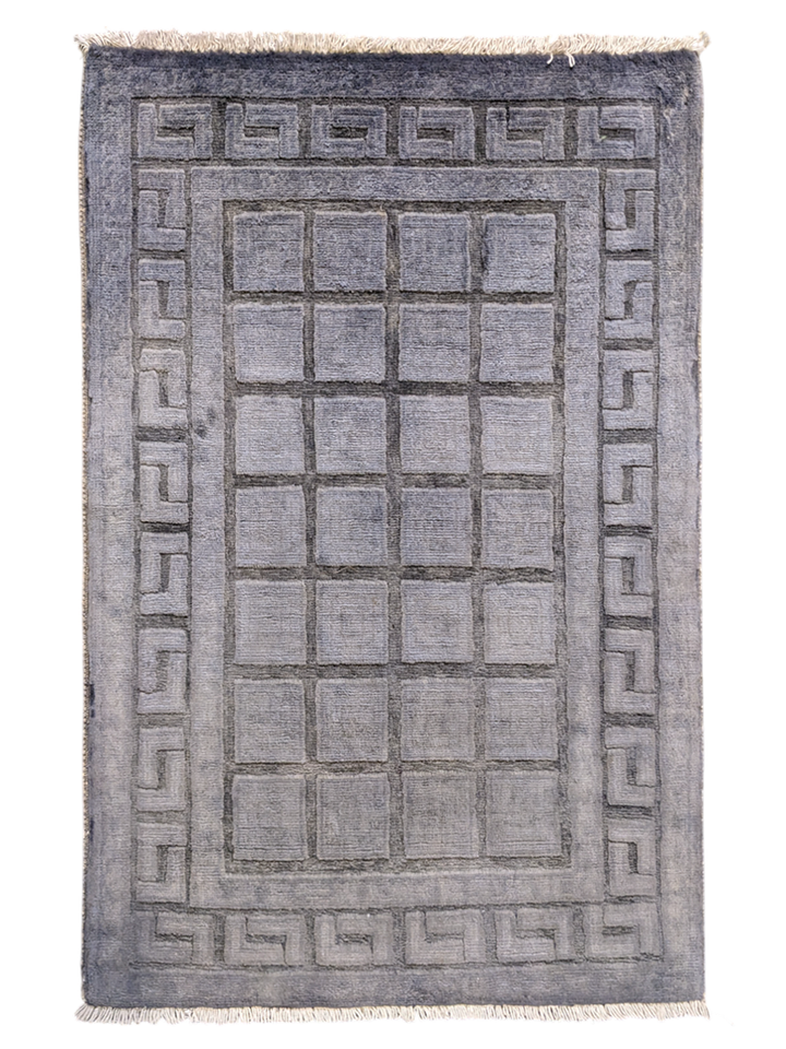 Oriental Silk Wash Chobi Rug - Size: 3 x 2