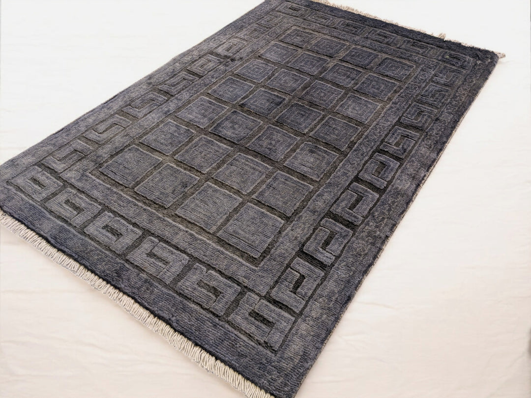 Oriental Silk Wash Chobi Rug - Size: 3 x 2
