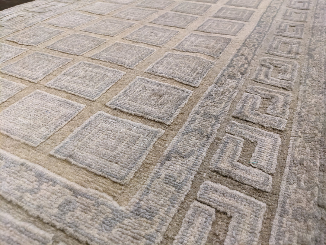 Oriental Silk Wash Chobi Rug - Size: 2.11 x 2.1