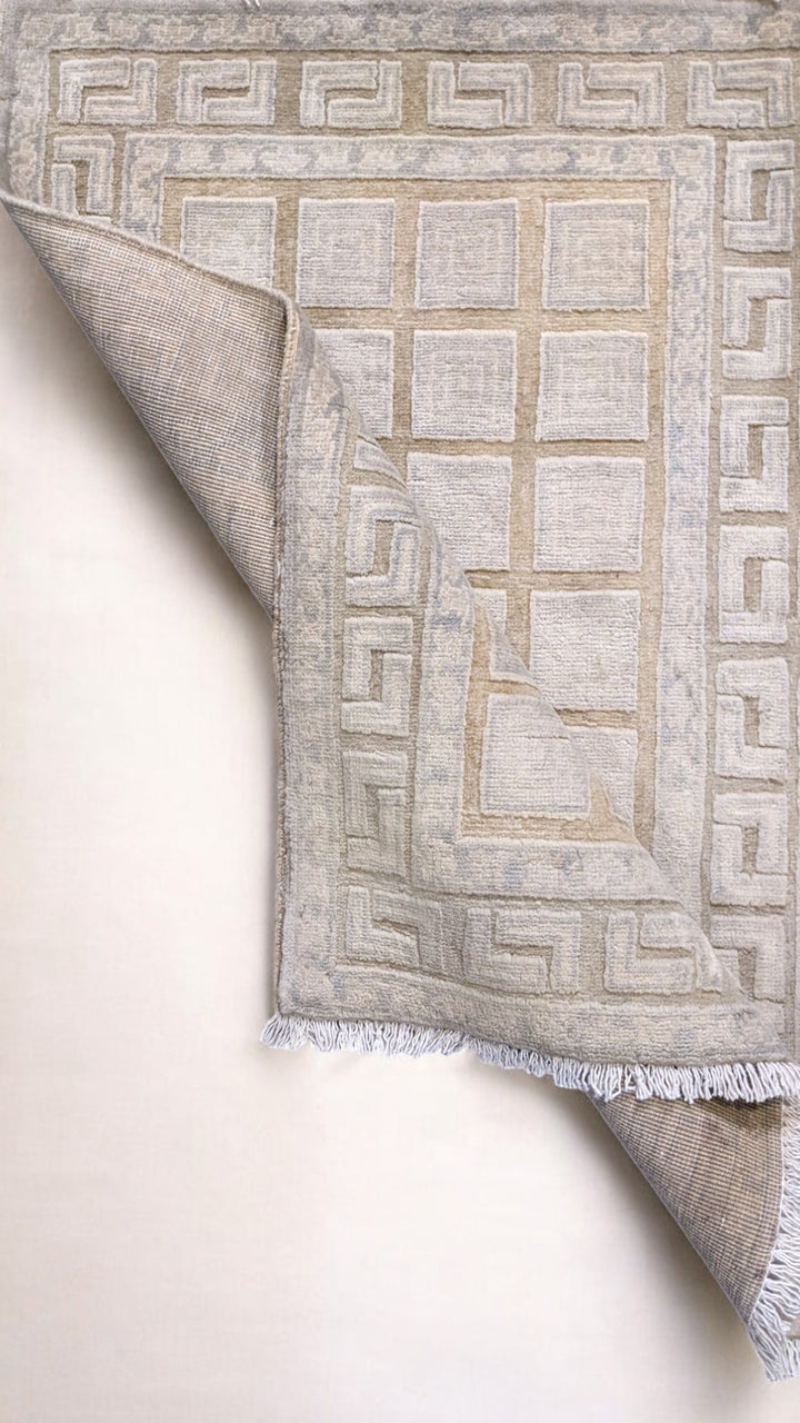 Oriental Silk Wash Chobi Rug - Size: 2.11 x 2.1