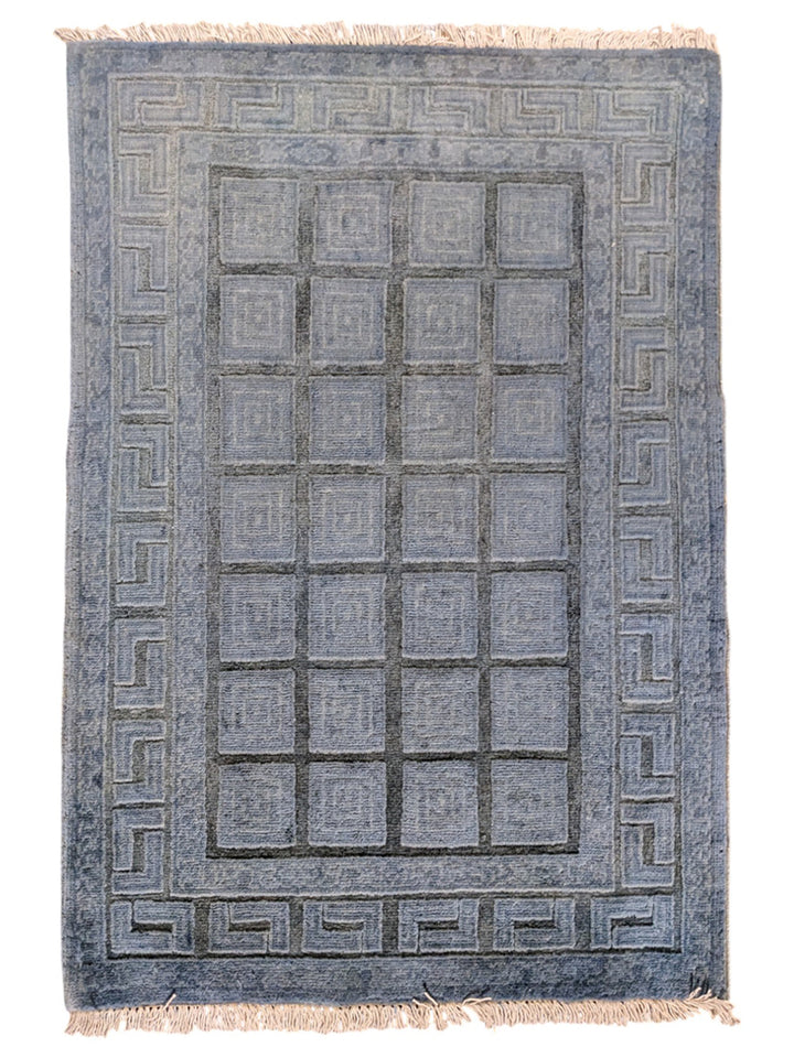 Oriental Silk Wash Chobi Rug - Size: 3 x 2