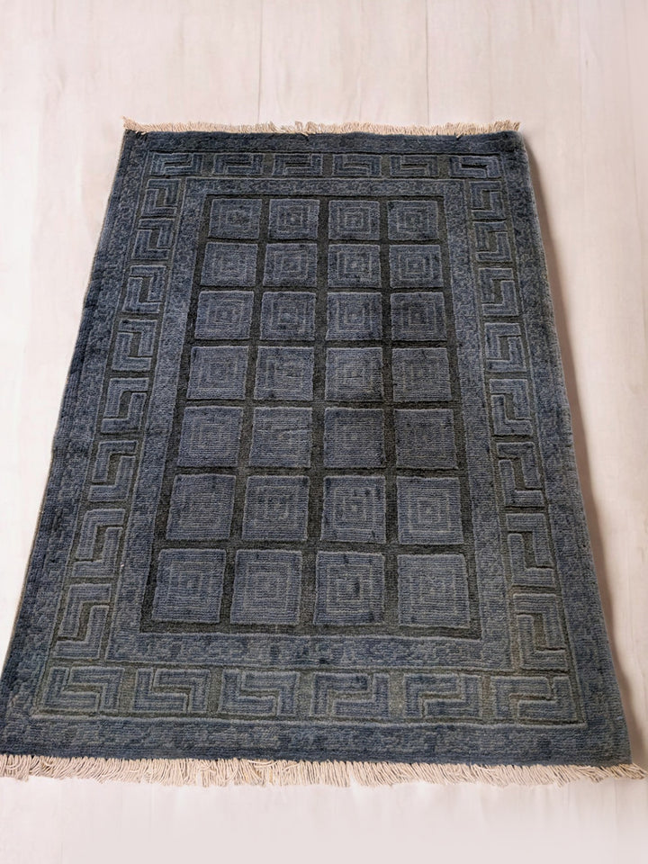 Oriental Silk Wash Chobi Rug - Size: 3 x 2