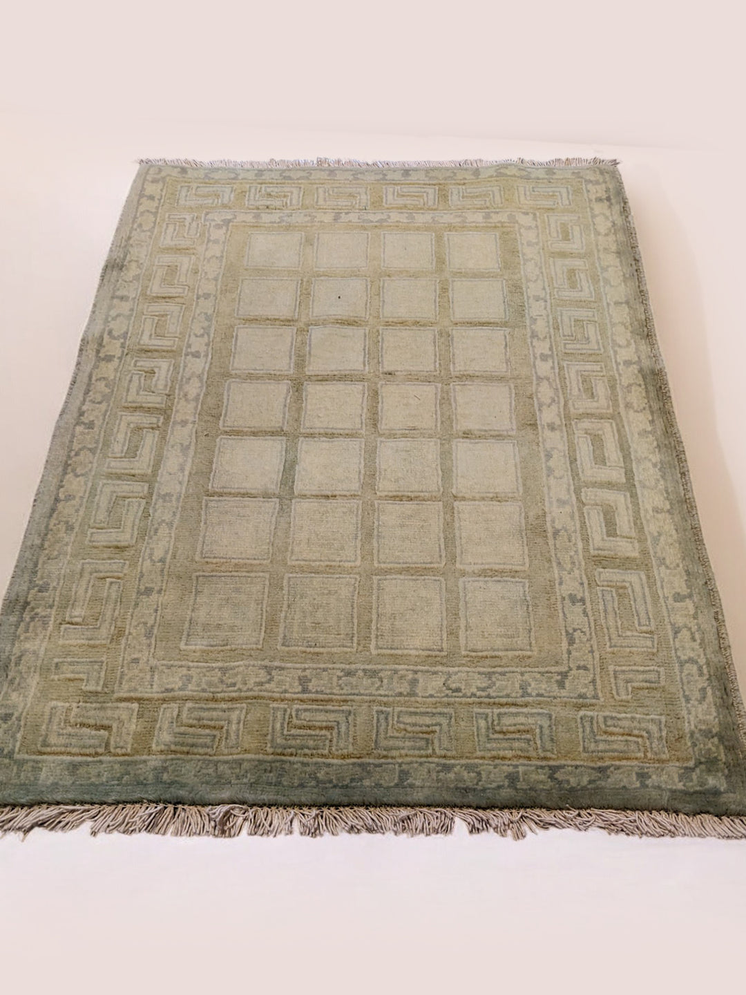 Oriental Silk Wash Chobi Rug- Size: 3.1 x 2.1