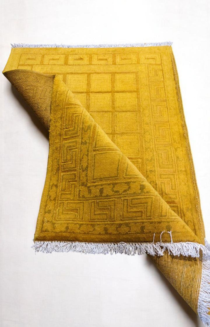 Oriental Silk Wash Chobi Rug - Size: 2.11 x 2