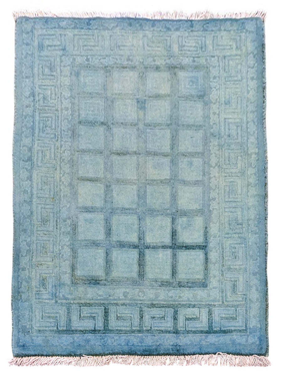 Oriental Silk Wash Chobi Rug - Size: 3 x 2