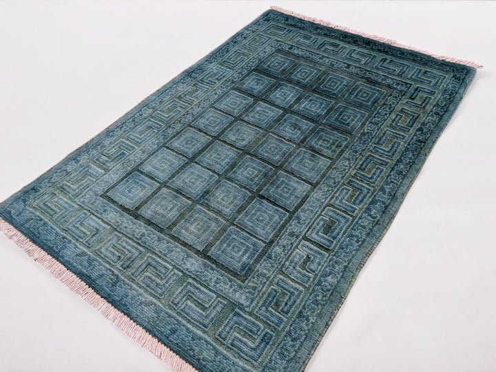 Oriental Silk Wash Chobi Rug - Size: 3 x 2