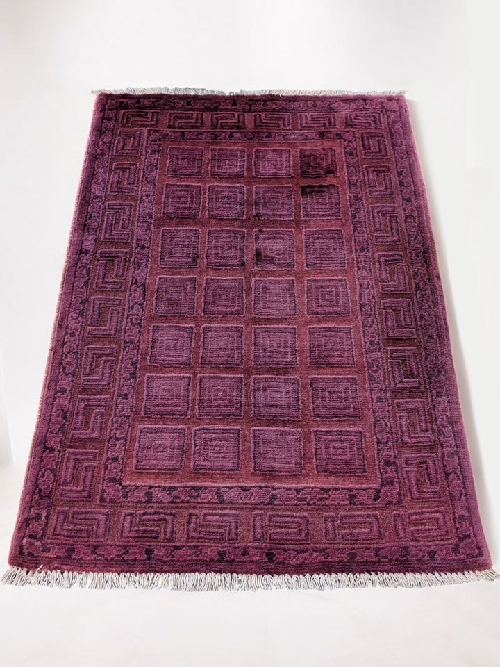 Oriental Silk Wash Chobi Rug - Size: 3 x 2