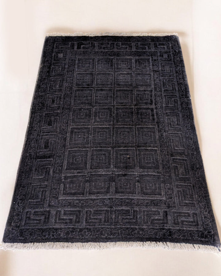 Oriental Silk Wash Chobi Rug - Size: 2.11 x 1.11