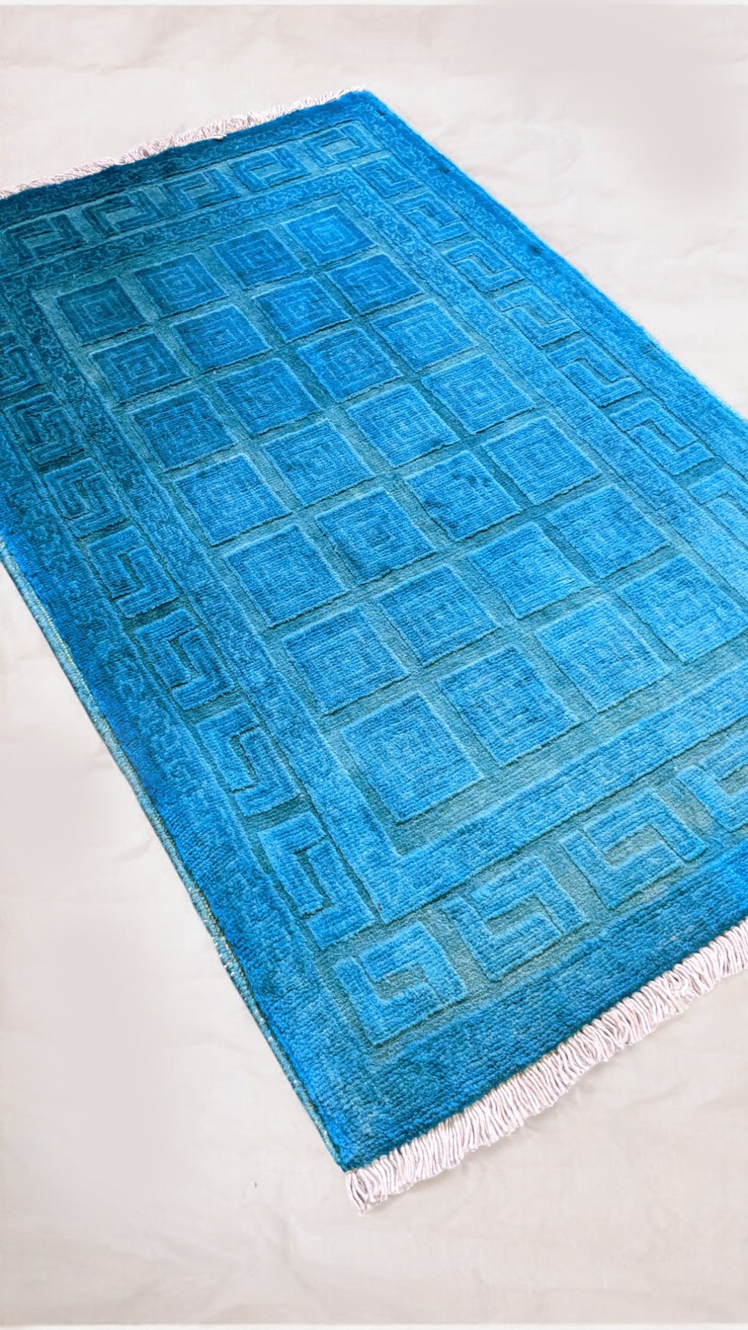 Oriental Silk Wash Chobi Rug - Size: 3.1 x 2