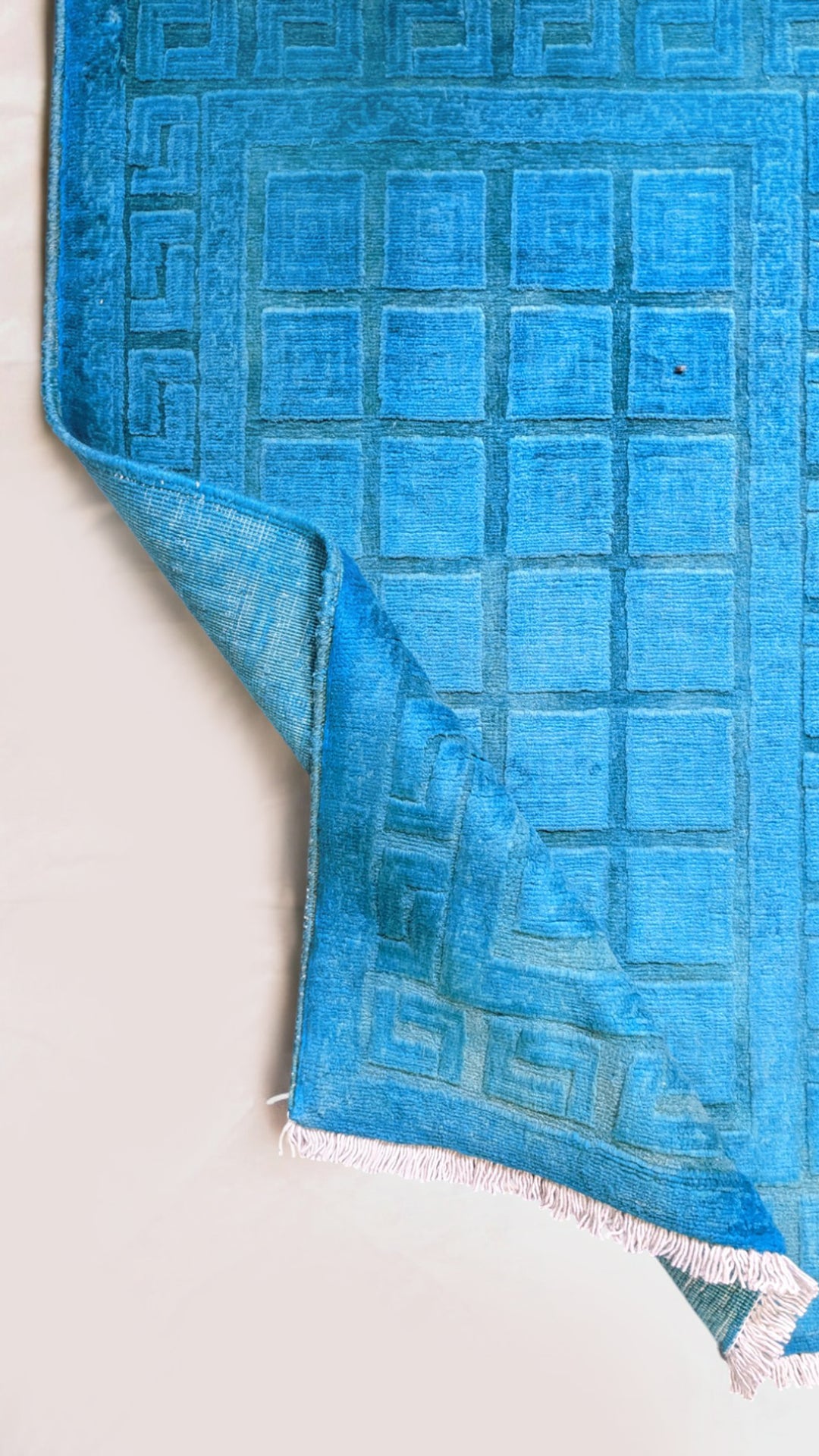 Oriental Silk Wash Chobi Rug - Size: 3.1 x 2