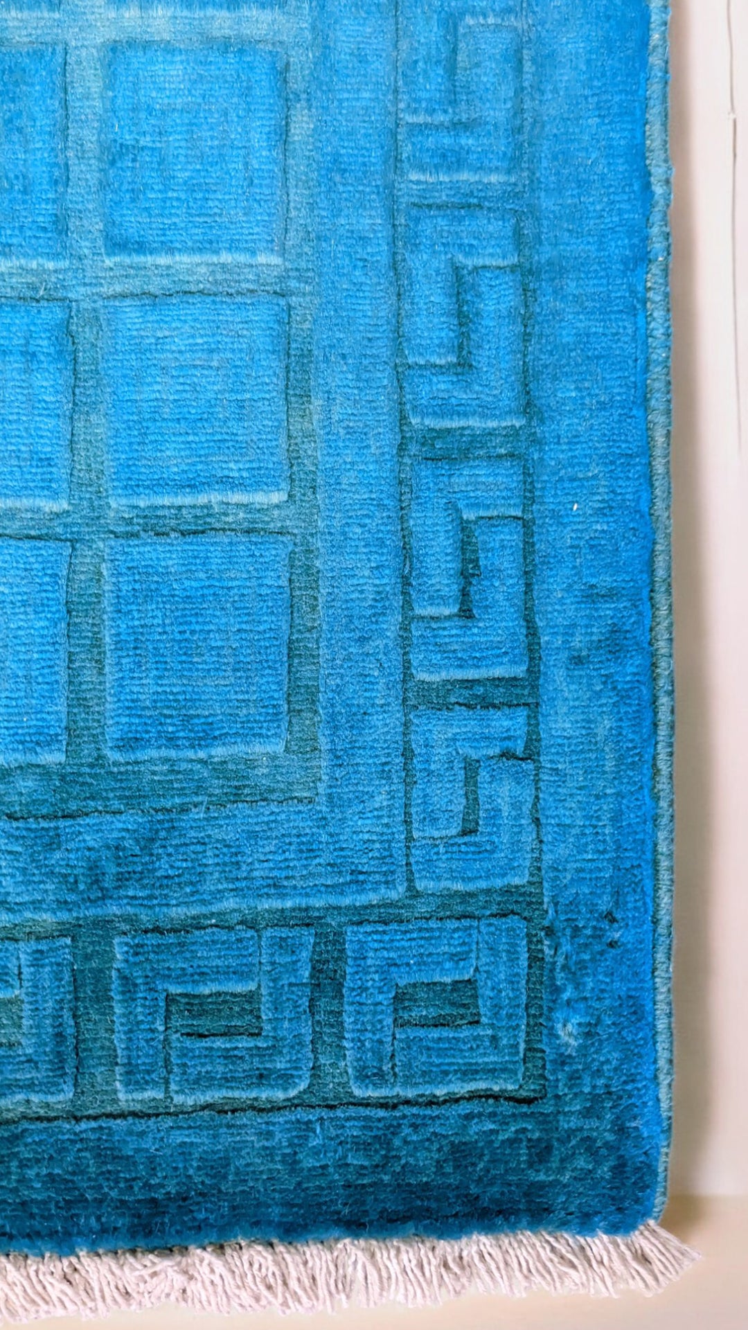 Oriental Silk Wash Chobi Rug - Size: 3.1 x 2