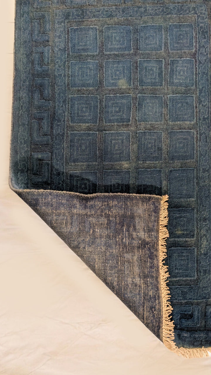 Oriental Silk Wash Chobi Rug - Size: 2.11 x 1.11