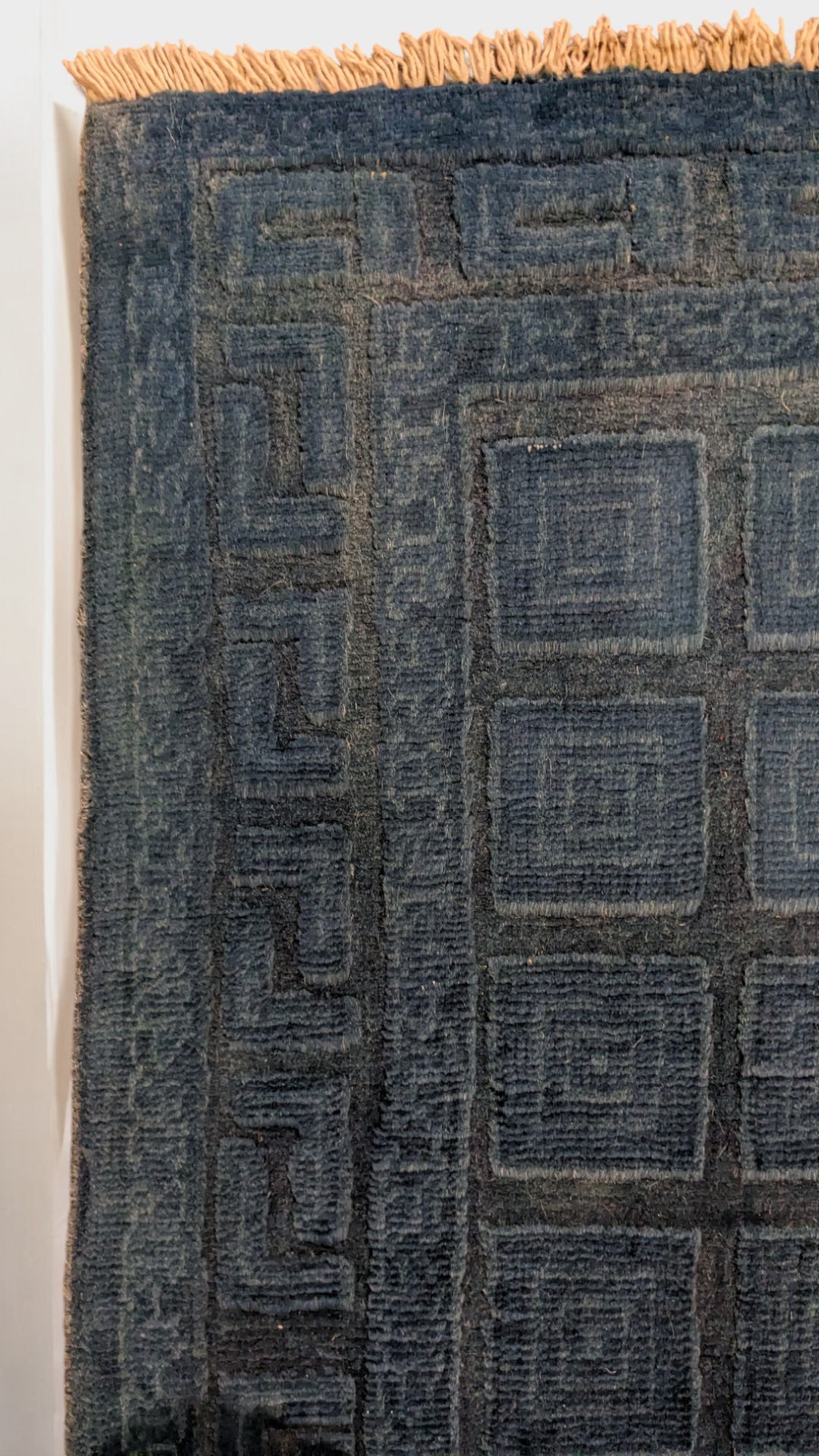 Oriental Silk Wash Chobi Rug - Size: 2.11 x 1.11