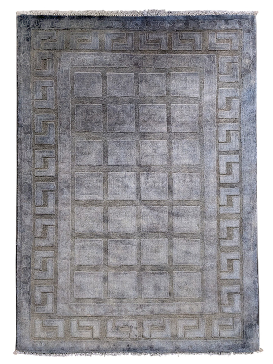 Oriental Silk Wash Chobi Rug - Size: 3.10 x 2.9