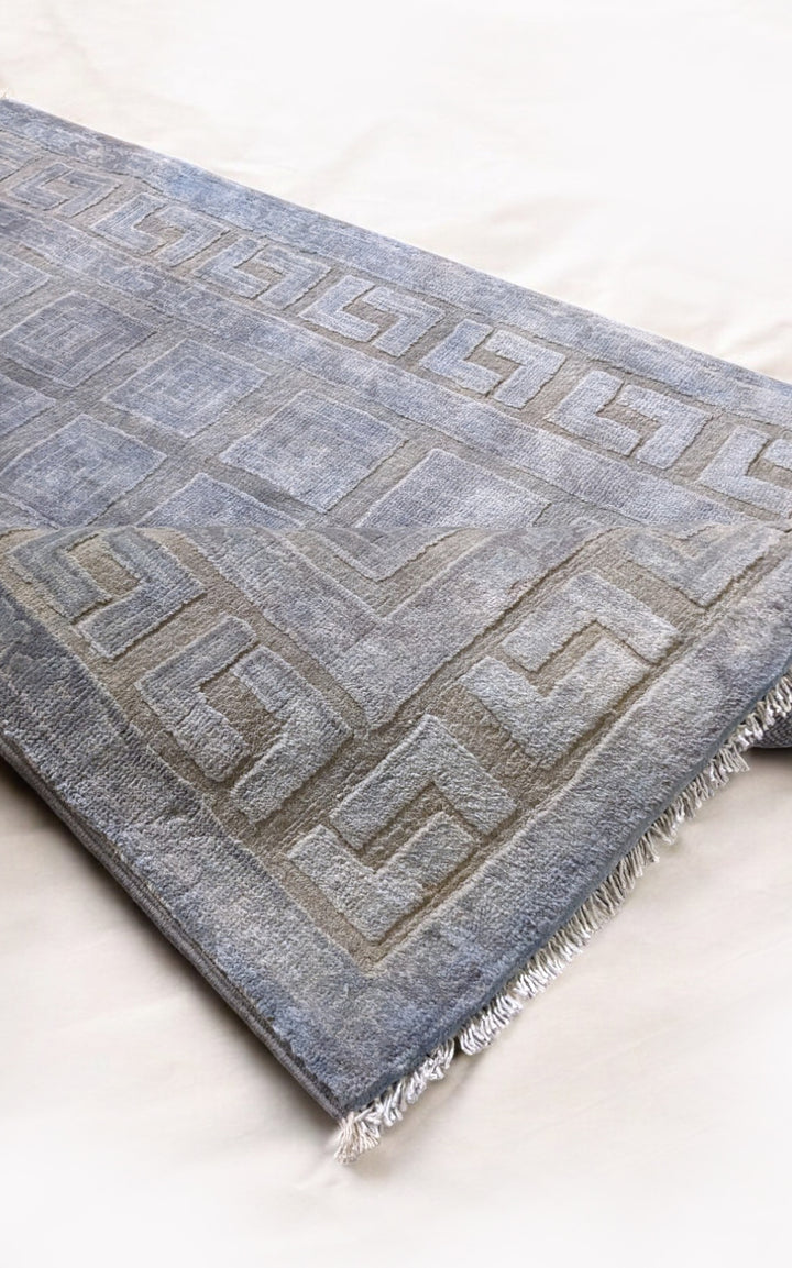 Oriental Silk Wash Chobi Rug - Size: 3.10 x 2.9