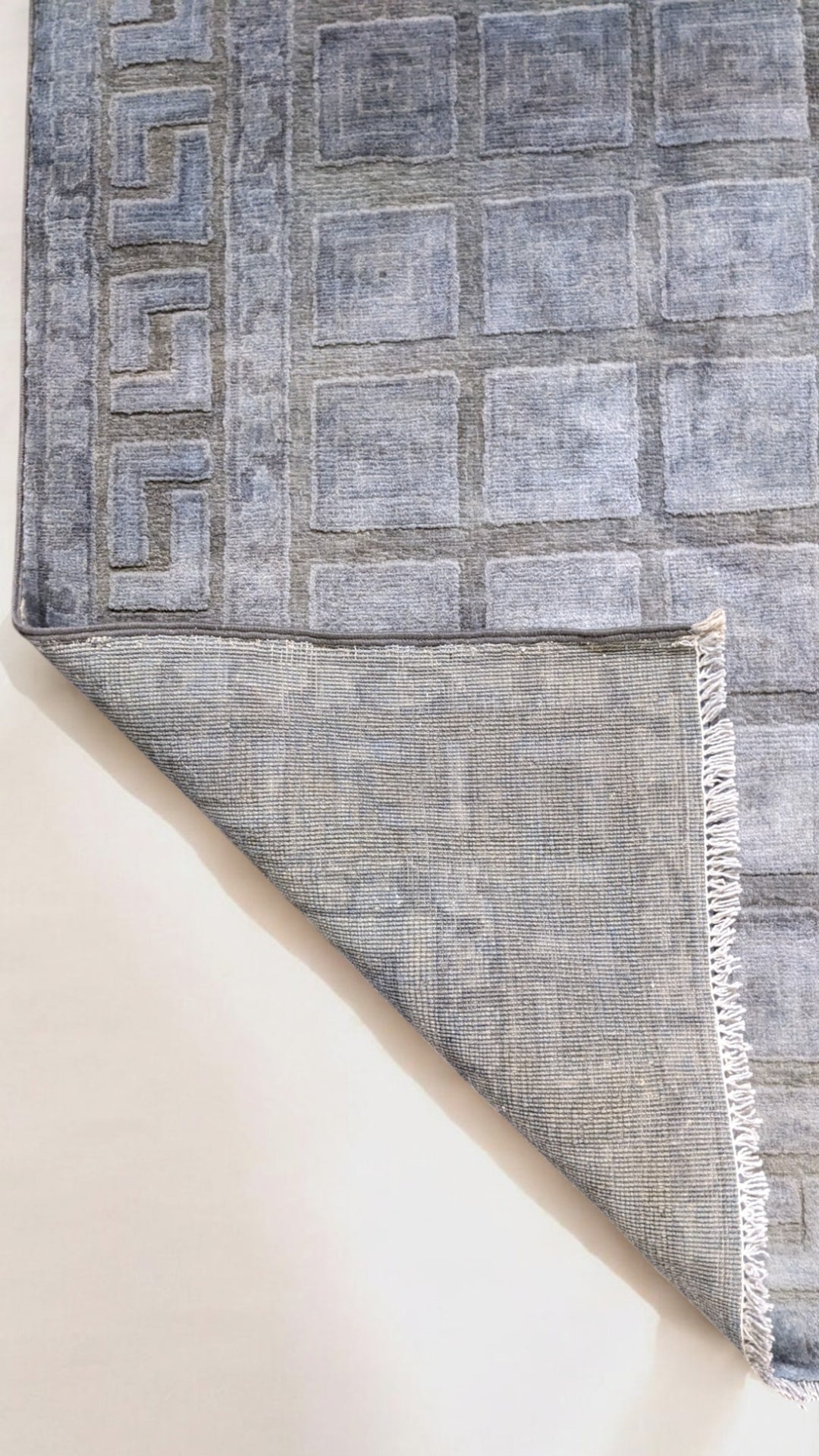 Oriental Silk Wash Chobi Rug - Size: 3.10 x 2.9