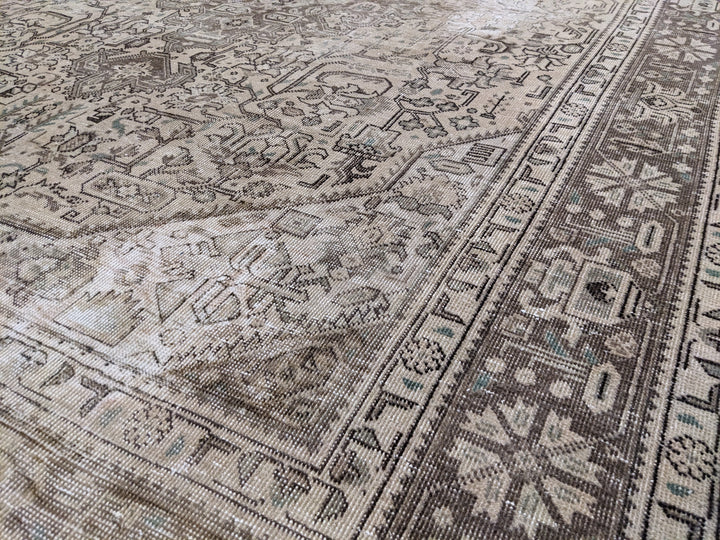 Hamadan Persian Vintage Wash Rug - Size: 9.2 x 6.4