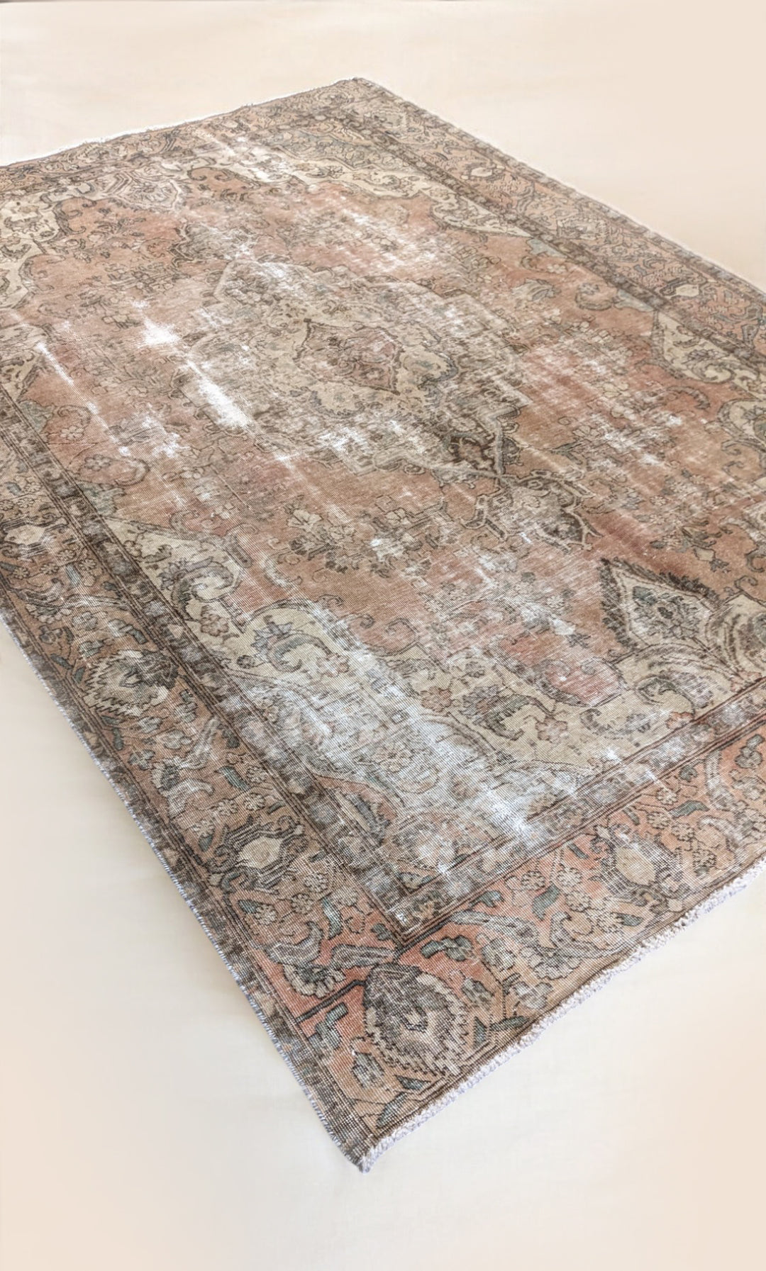 Shirazi Persian Vintage Wash Rug - Size: 10.7 x 7.4