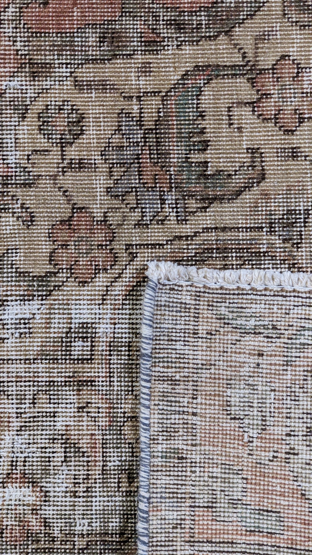 Shirazi Persian Vintage Wash Rug - Size: 10.7 x 7.4