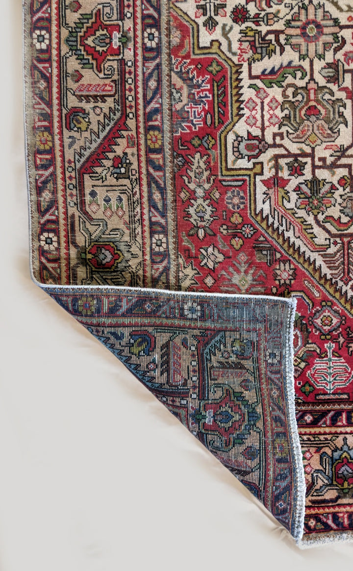 Tabriz Persian Vintage Wash Rug - Size: 12.7 x 9.7