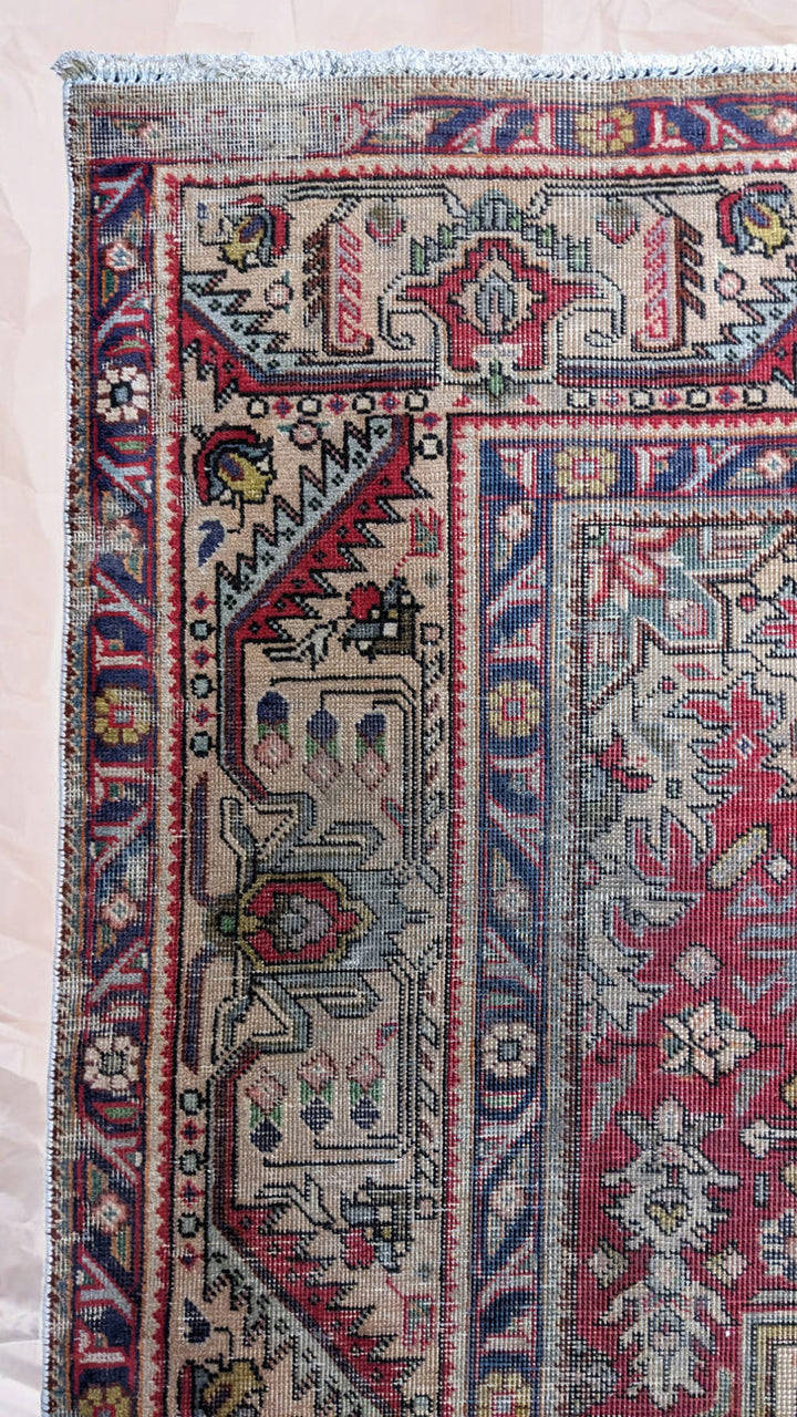 Tabriz Persian Vintage Wash Rug - Size: 12.7 x 9.7