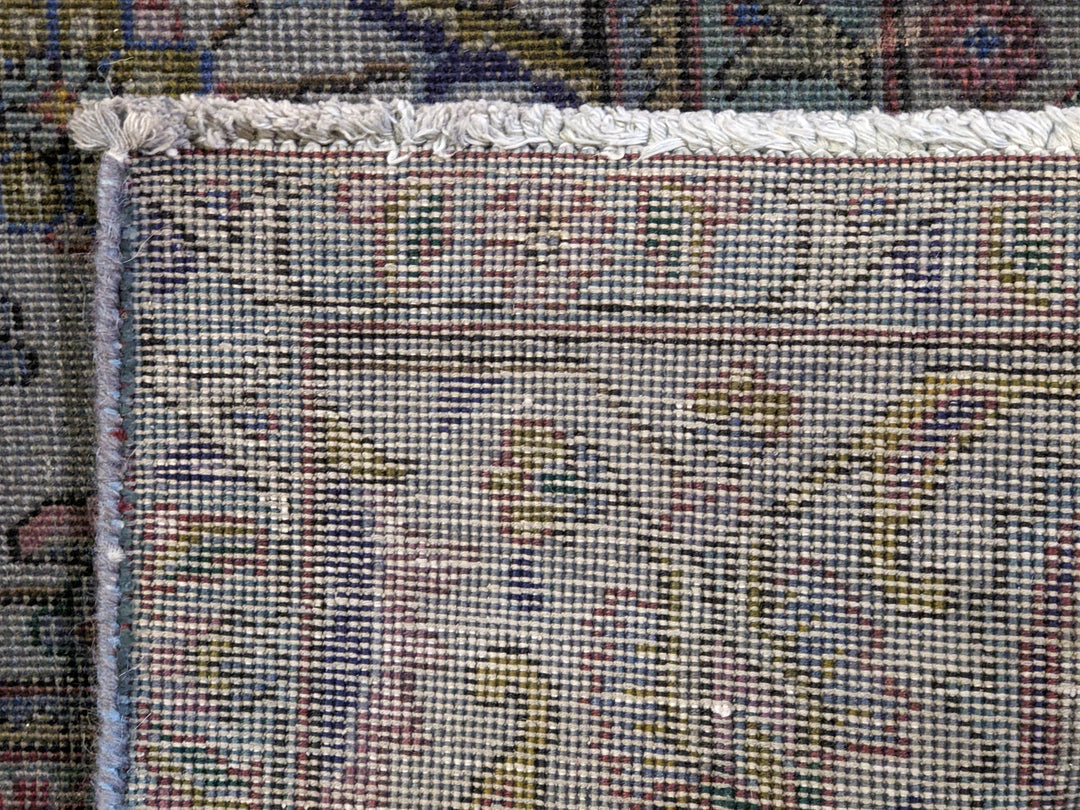 Kashan Persian Vintage Wash Rug - Size: 10.11 x 7.9