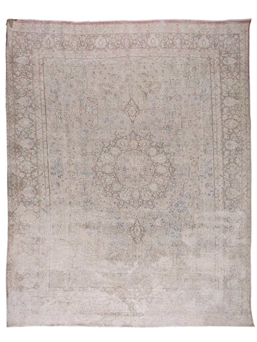 Tabriz Persian Vintage Wash Rug - Size: 12.10 x 9.8