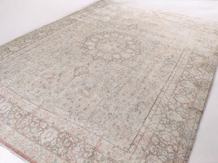 Tabriz Persian Vintage Wash Rug - Size: 12.10 x 9.8