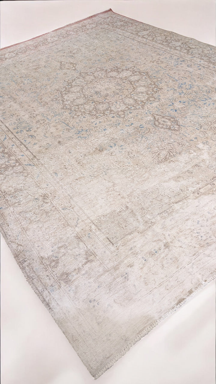 Tabriz Persian Vintage Wash Rug - Size: 12.10 x 9.8