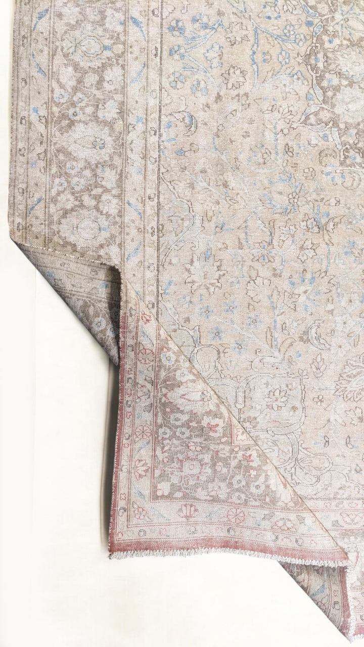 Tabriz Persian Vintage Wash Rug - Size: 12.10 x 9.8