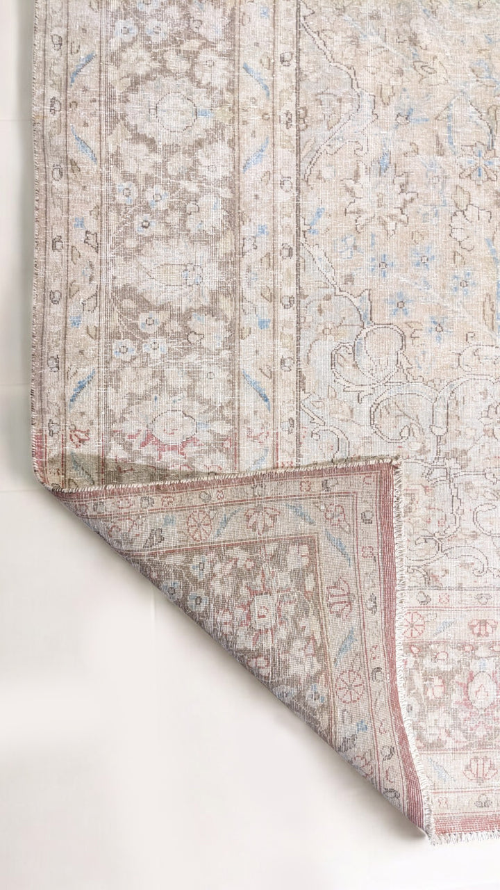 Tabriz Persian Vintage Wash Rug - Size: 12.10 x 9.8