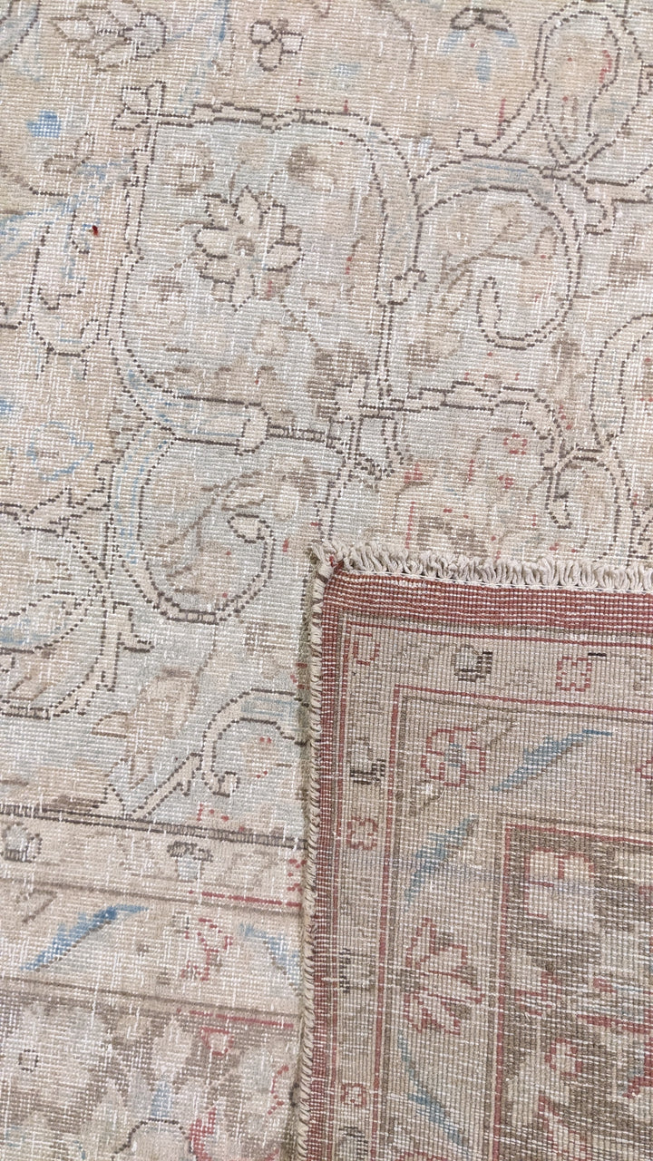 Tabriz Persian Vintage Wash Rug - Size: 12.10 x 9.8