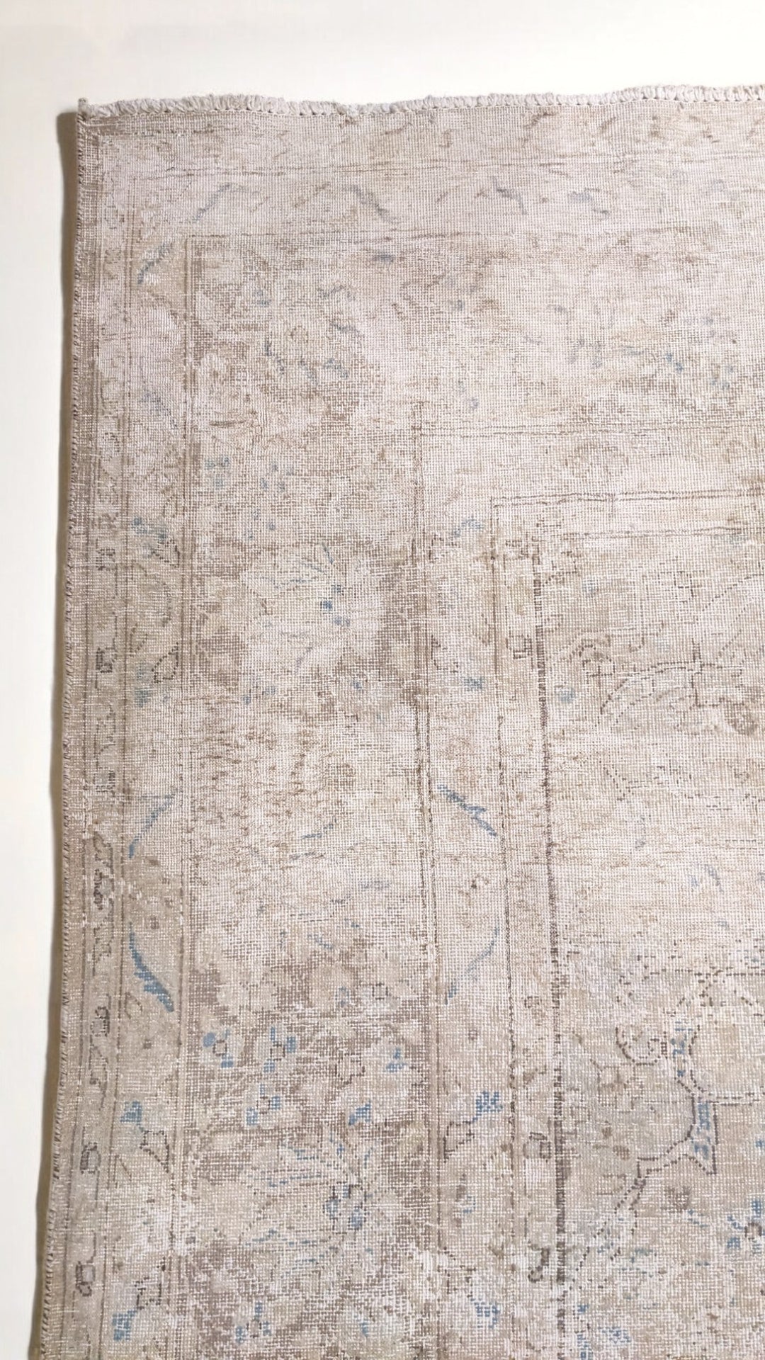 Tabriz Persian Vintage Wash Rug - Size: 12.10 x 9.8